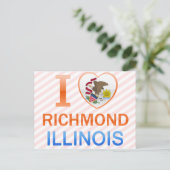 I Love Richmond, IL Briefkaart (Staand voorkant)