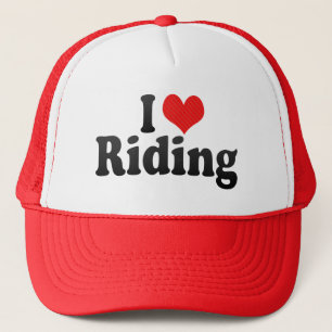 I Love Riding Trucker Pet
