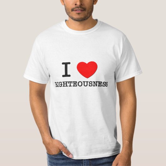 I Love Righness T-shirt (Voorkant)