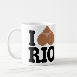 I Love Rio Coffee Mok