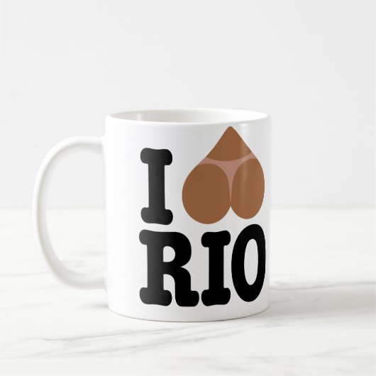 I Love Rio Coffee Mok (Links)