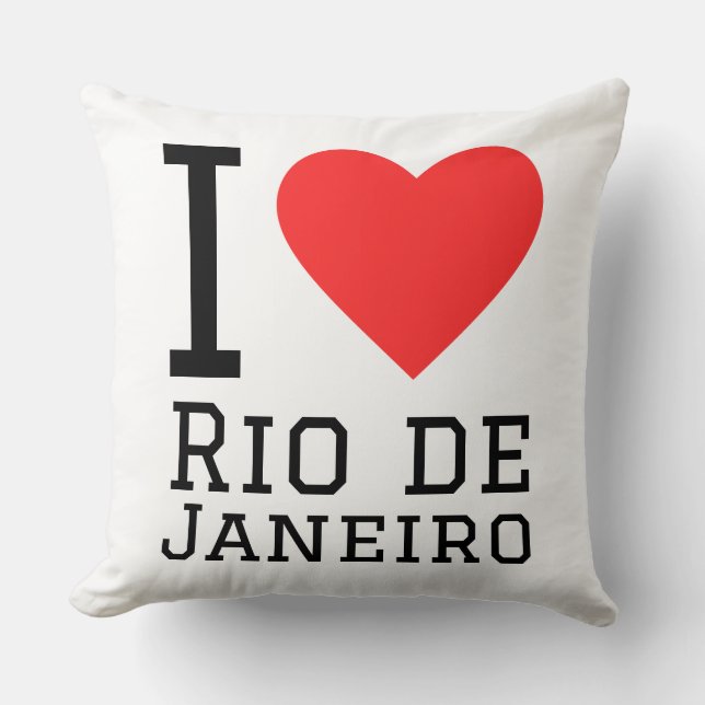 I love Rio de Janeiro  Kussen (Voorkant)