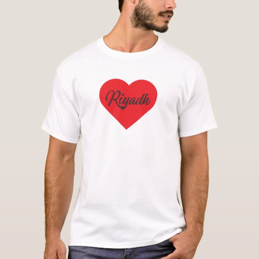 I Love Riyadh - Saudi-Arabië T-shirt (Voorkant)