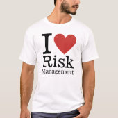 I ❤️ Love RM - Risicomanagement T-shirt (Voorkant)
