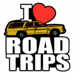 I Love Road Trips Fotobeeldje Magneet<br><div class="desc">"I Love Road Trips"</div>
