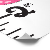 I Love Robots Growth Chart Poster (Hoek)