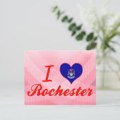 I Love Rochester, Michigan Briefkaart (Staand voorkant)
