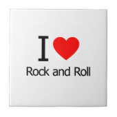 I Love Rock and Roll Tegeltje (Voorkant)