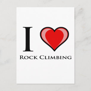 I Love Rock climate Briefkaart