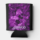 I Love Rock 'N Roll Electric Guitar Personalized Blikjeskoeler (Achterkant)