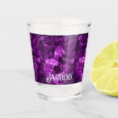 I Love Rock 'N Roll Electric Guitar Personalized Shot Glas (Voorkant)