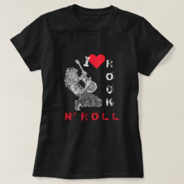 I Love Rock N' Roll - Guitar Player - Rock N' Roll T-shirt
