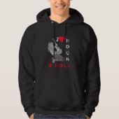 I Love Rock N' Roll - Guitar Player - Rock Party Hoodie (Voorkant)