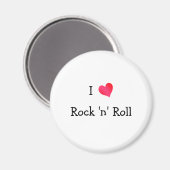 I Love Rock 'n' Roll Magneet (Voorkant / Achterkant)