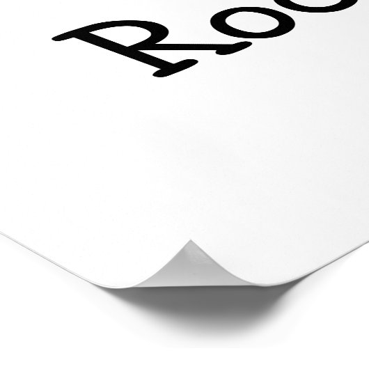 I Love Rock 'n' Roll Poster (Hoek)