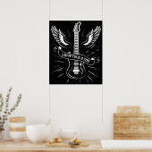 I Love Rock N Roll Poster (Keuken)