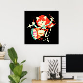 I Love Rock 'n' Roll Poster (Thuiskantoor)