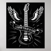 I Love Rock N Roll Poster (Voorkant)