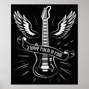 I Love Rock N Roll Poster