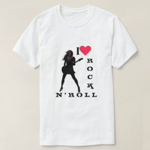 I Love Rock N' Roll - Rock N' Roll Girl T-shirt