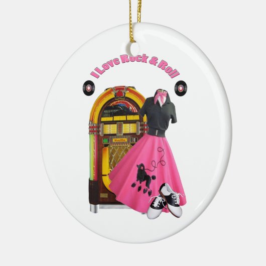 I Love Rock & Roll Ornament (Links)