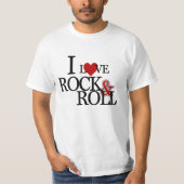 I Love Rock & Roll T-shirt (Voorkant)