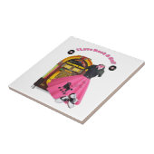 I Love Rock & Roll Tile 50's Tegeltje (Zijkant)