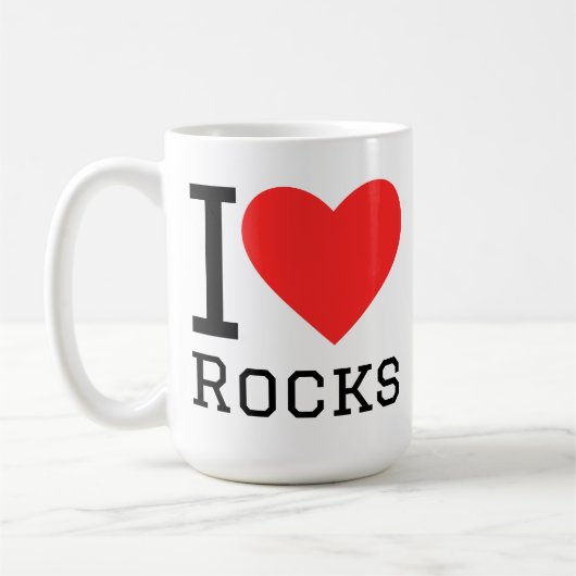 I love rocks koffiemok (Links)