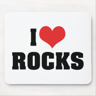 I Love Rocks - Rock Geology Geologist Lover Muismat