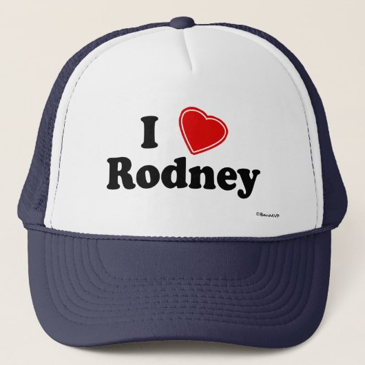 I Love Rodney Trucker Pet (Voorkant)