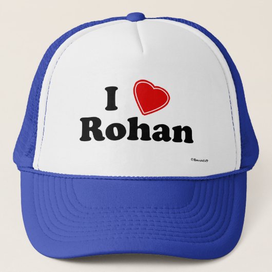 I Love Rohan Trucker Pet (Voorkant)