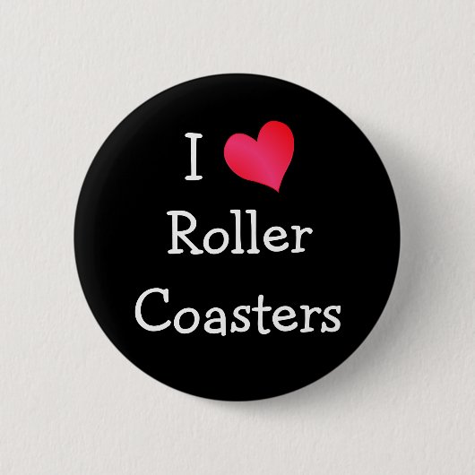 I Love Roller Onderzetters Ronde Button 5,7 Cm (Voorkant)