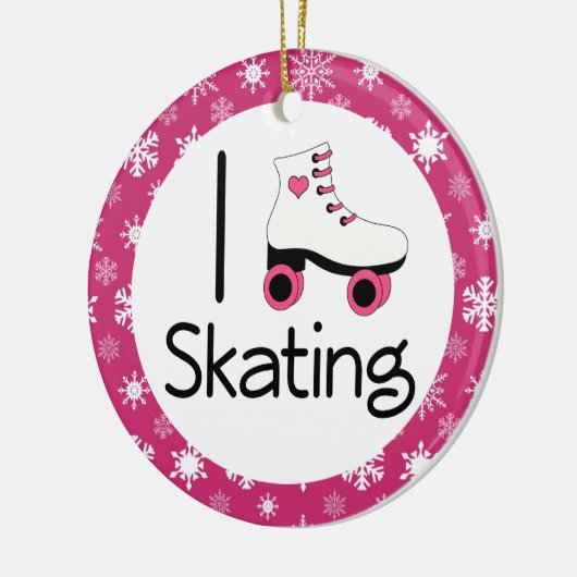 I Love Roller Skating Keepomwille Ornament Gift (Links)