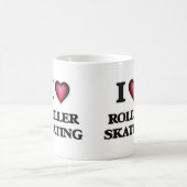I Love Roller Skating Koffiemok (Center)