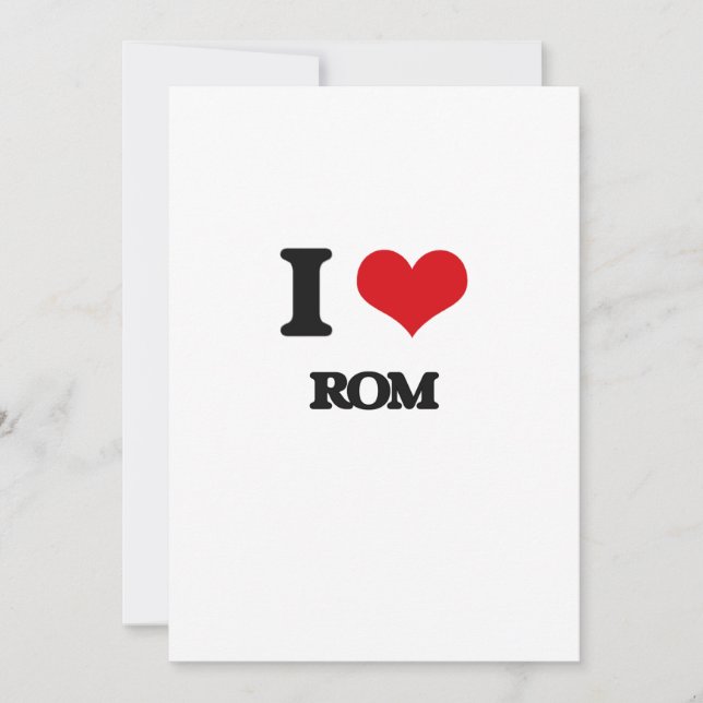 I Love Rom (Voorkant)