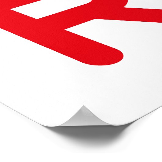 I Love Rome Italy Colosseum Travel Poster (Hoek)