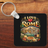 I Love Rome Sleutelhanger (Voorkant)