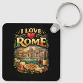 I Love Rome Sleutelhanger (Achterkant)
