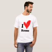 I love Rome T-Shirt (Voorkant volledig)