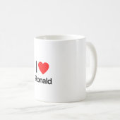 i love ronald koffiemok (Voorkant rechts)