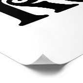 I Love Ronald Poster (Hoek)