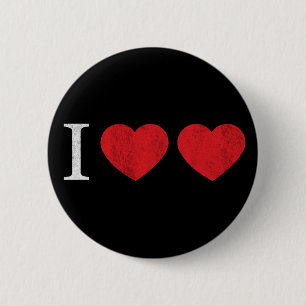I Love Ronde Button 5,7 Cm