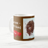 I Love Rooibos Tea Gepersonaliseerd Mok (Voorkant links)