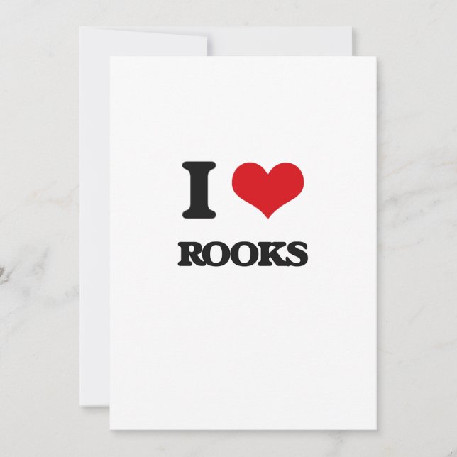 I Love Rooks (Voorkant)