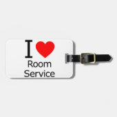 I Love Room Service Bagagelabel (Voorkant horizontaal)