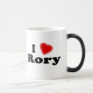 I Love Rory Magische Mok