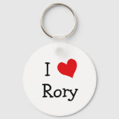 I Love Rory Sleutelhanger (Voorkant)