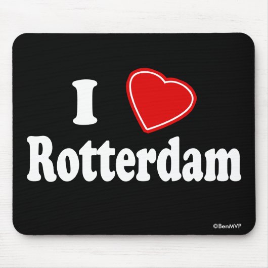 I Love Rotterdam Muismat (Voorkant)