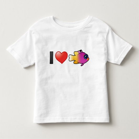 I Love Royal Gramma Kinder Shirts (Voorkant)