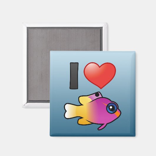 I Love Royal Gramma Magneet (Voorkant / Achterkant)